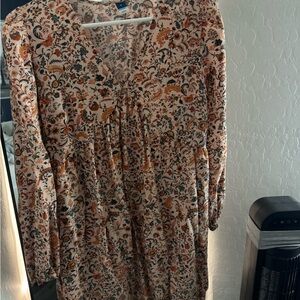 Old Navy Multicolor Floral Dress